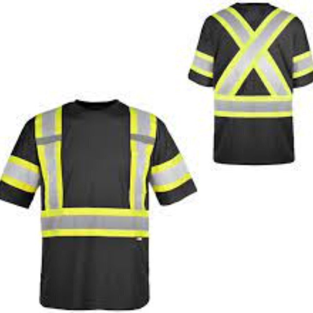 NEW COLOUR CHOICE Holmes Workwear High Visibility Safety T-Shirt | 2 Pack
